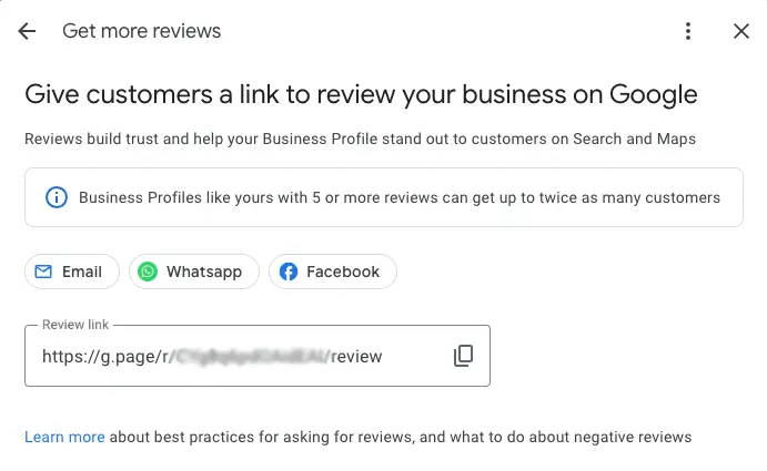 Get more customer reviews for your Google Business Profile - Juan Rojo Design Toronto